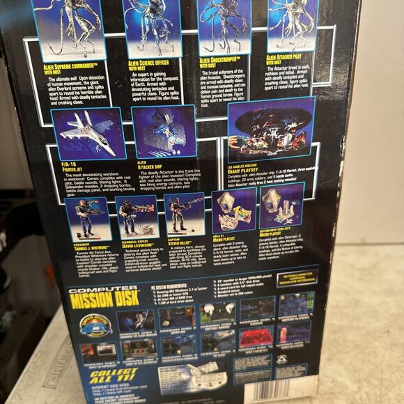 ALIEN SUPREME COMMANDER~ 1996~ INDEPENDENCE DAY #30663~ - Picture 8 of 10